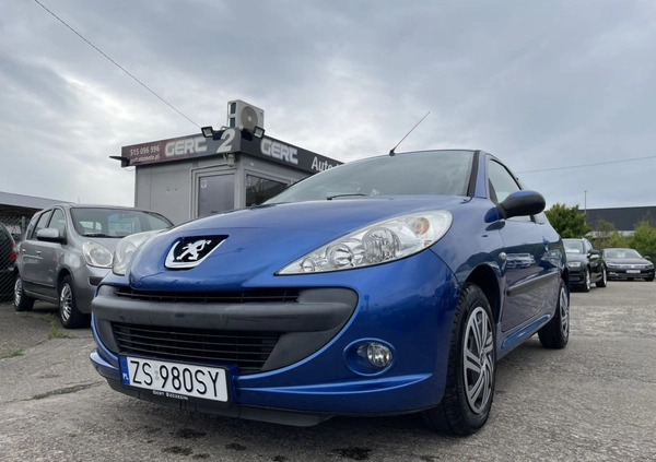 Peugeot 206 plus cena 12900 przebieg: 107000, rok produkcji 2009 z Szczecin małe 92
